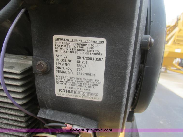 image for item BS9160 Vermeer SC252 stump grinder