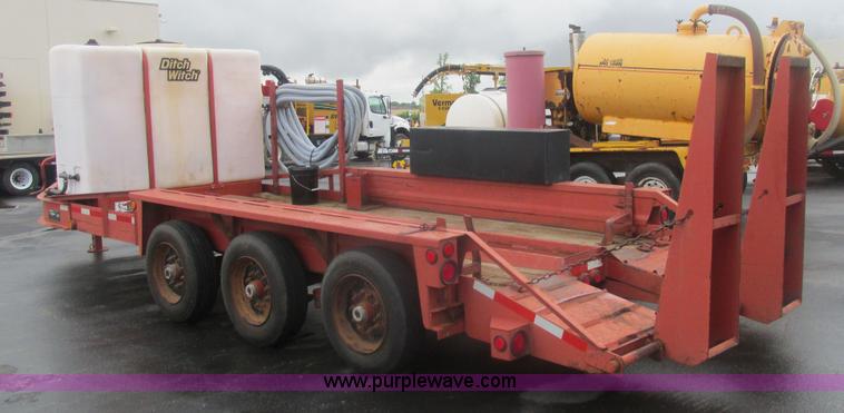 image for item BS9163 2008 Belshe BF9T equipment trailer