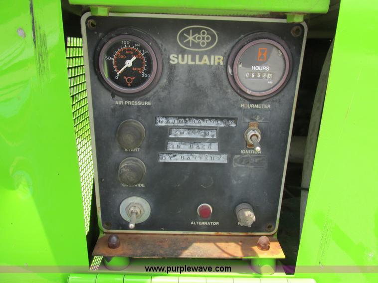 image for item BS9172 Sullair 185DPQ-2WJD air compressor