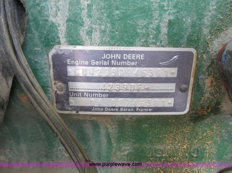 image for item BS9172 Sullair 185DPQ-2WJD air compressor