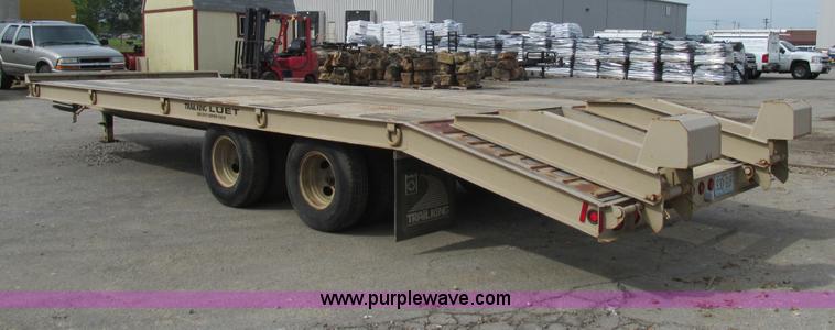 image for item BS9185 2011 Trail King TK24LP262 equipment trailer