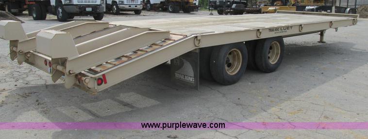image for item BS9185 2011 Trail King TK24LP262 equipment trailer