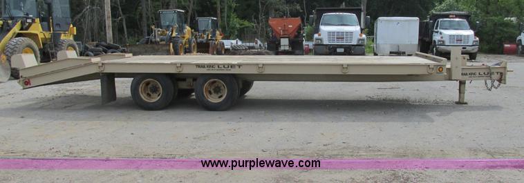 image for item BS9185 2011 Trail King TK24LP262 equipment trailer