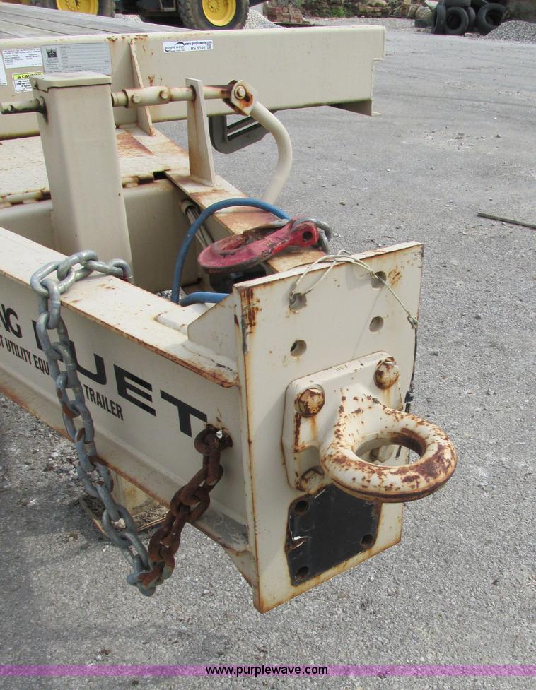 image for item BS9185 2011 Trail King TK24LP262 equipment trailer