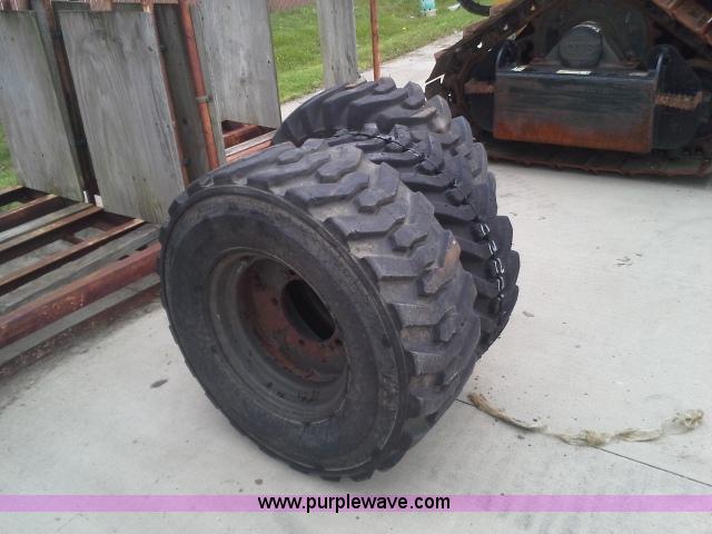 image for item BS9193 (3) skid steer tires