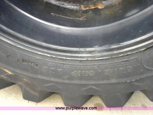 image for item BS9193 (3) skid steer tires