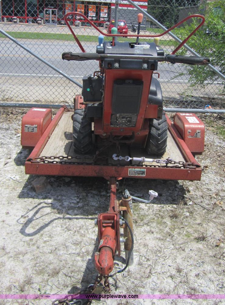 image for item D2500 2001 Ditch Witch 1230H walk-behind trencher