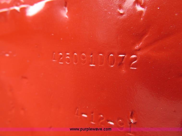 image for item H3268 1991 Ford F800 crane truck with Hi-Rail/Road Rail