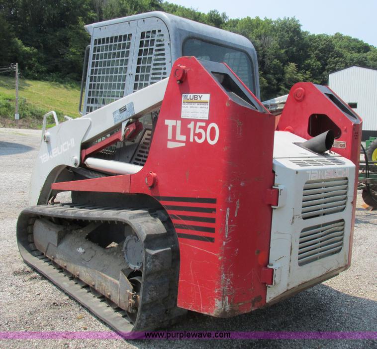 2004 Takeuchi TL150 skid steer in Gallatin, MO Item H3273 sold