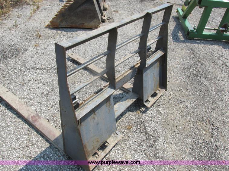 image for item H3274 Mah skid steer pallet forks