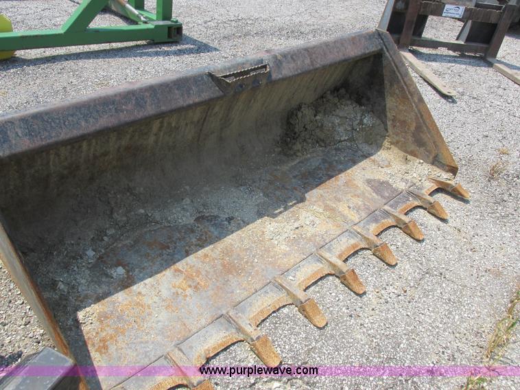 image for item H3279 Bradco 88958 toothed skid steer bucket