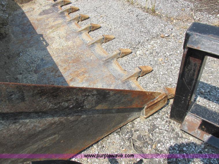 image for item H3279 Bradco 88958 toothed skid steer bucket