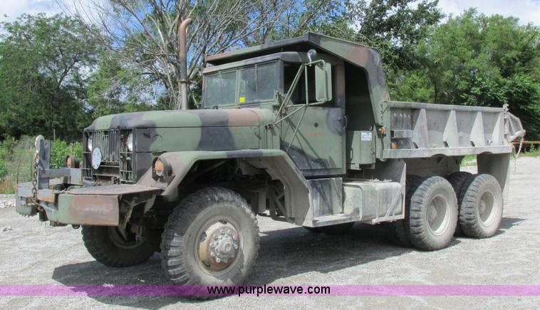 image for item H3291 1969 Kaiser M51A2 dump truck
