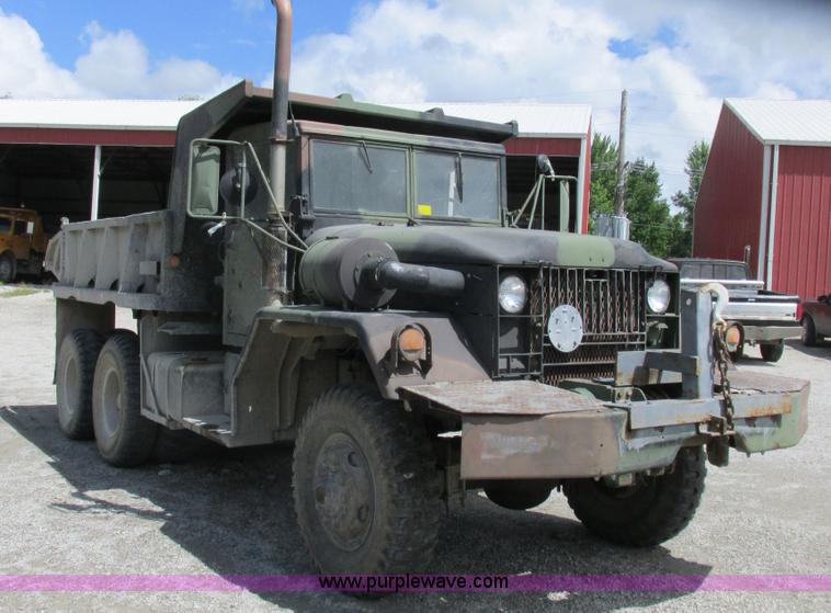 image for item H3291 1969 Kaiser M51A2 dump truck