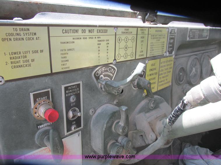 image for item H3291 1969 Kaiser M51A2 dump truck