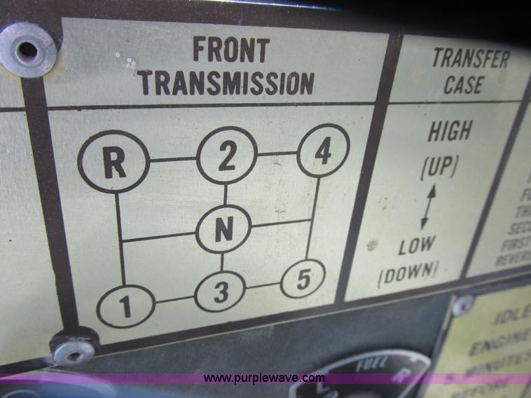 image for item H3291 1969 Kaiser M51A2 dump truck