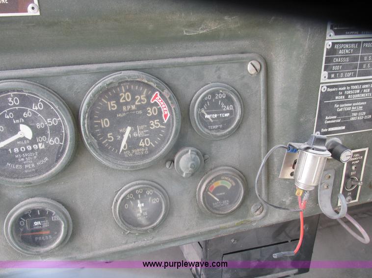 image for item H3291 1969 Kaiser M51A2 dump truck