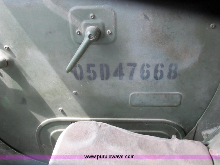 image for item H3291 1969 Kaiser M51A2 dump truck