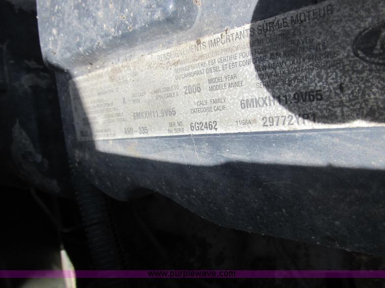 image for item H3298 2007 Mack CV713 dump truck