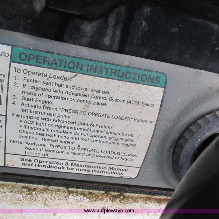 image for item H3301 2006 Bobcat T190 skid steer