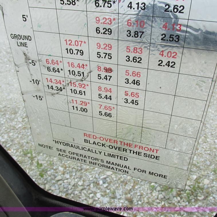 image for item H3302 2006 John Deere 135C excavator