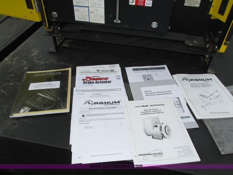 image for item H4578 2012 Magnum MMG55FH generator