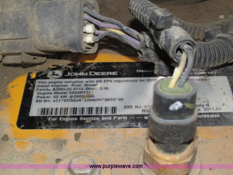 image for item H4599 2011 John Deere 329DT skid steer