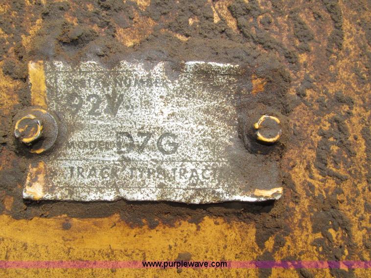 image for item H4629 1980 Caterpillar D7G dozer