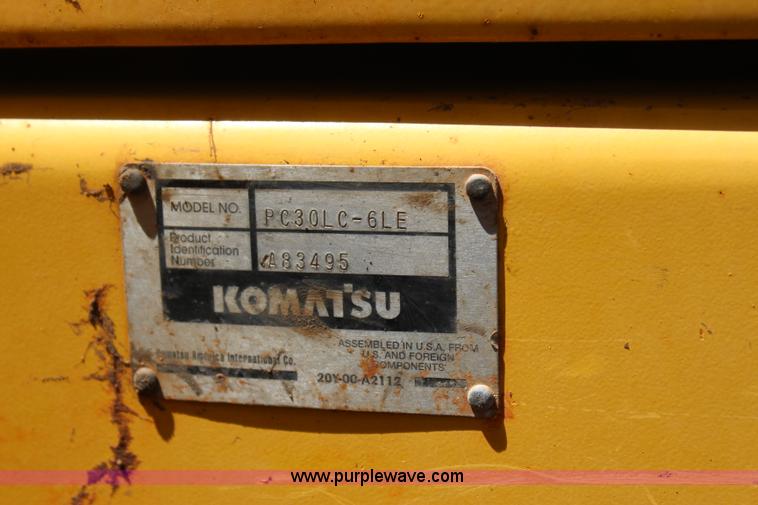 image for item I1639 1999 Komatsu PC300LC-6LE excavator