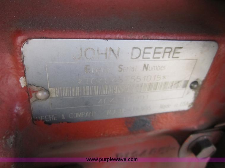 image for item I2103 1996 Ditch Witch 8020T rock saw