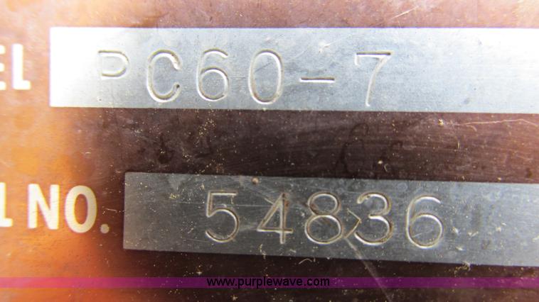 image for item I3017 1998 Komatsu PC60-7 mini excavator