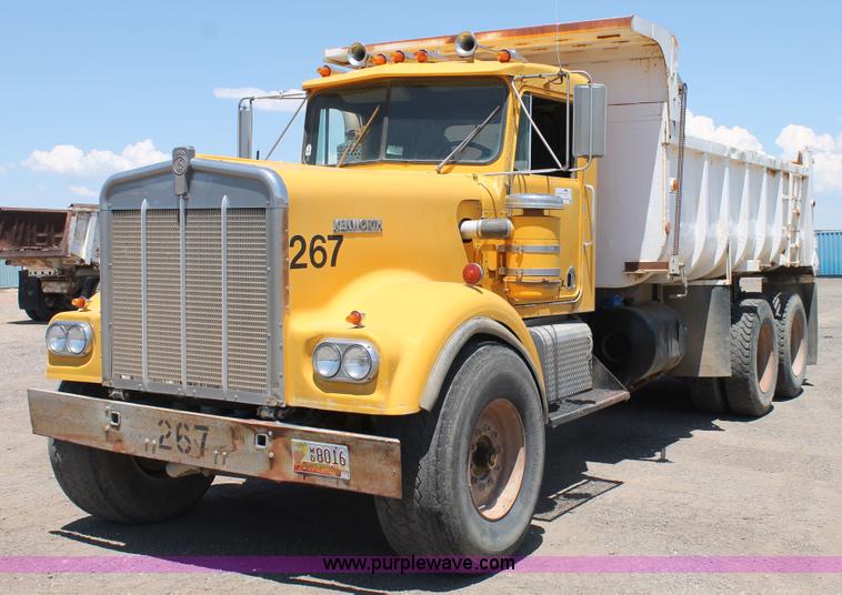 image for item J1493 1977 Kenworth dump truck