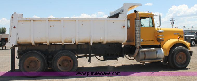 image for item J1493 1977 Kenworth dump truck