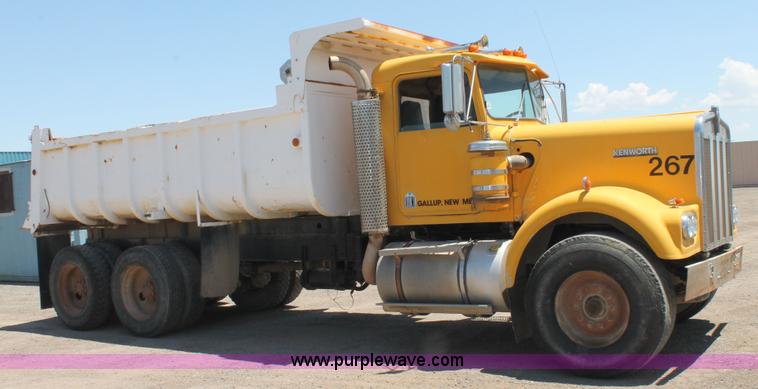 image for item J1493 1977 Kenworth dump truck
