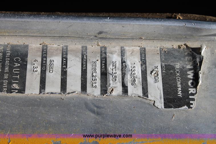 image for item J1493 1977 Kenworth dump truck