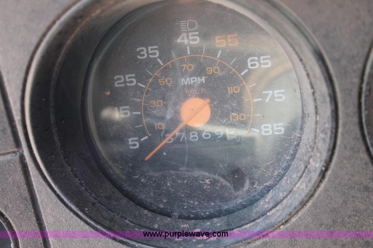 image for item J1494 1985 Chevrolet Kodiak flatbed truck