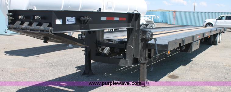image for item J1496 2001 Evaco equipment trailer