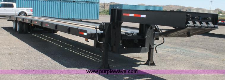 image for item J1496 2001 Evaco equipment trailer