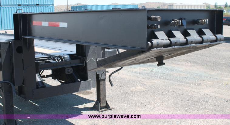 image for item J1496 2001 Evaco equipment trailer