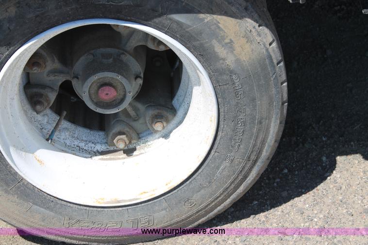 image for item J1496 2001 Evaco equipment trailer