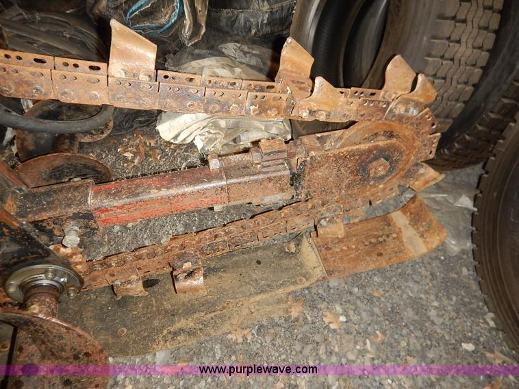 image for item J3825 Bainter 165436 skid steer trencher