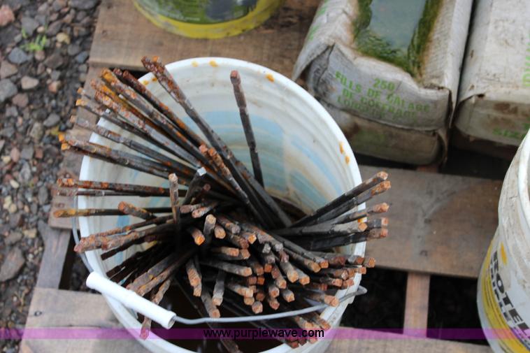 image for item J5973 Assorted concrete forms and ties