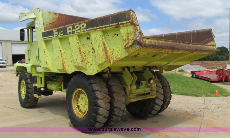 image for item K5082 1974 Euclid R-22 (207FD) haul truck