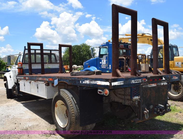 image for item K6050 1995 Ford F800 flatbed truck