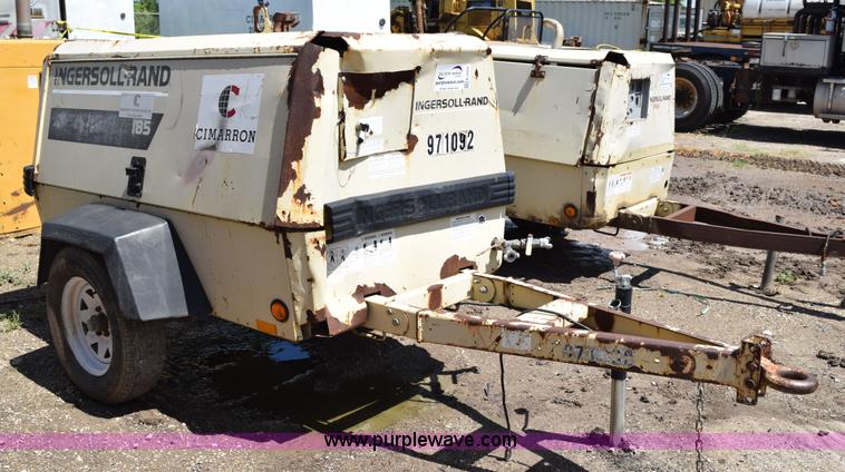 image for item K6056 1999 Ingersoll Rand 185 air compressor