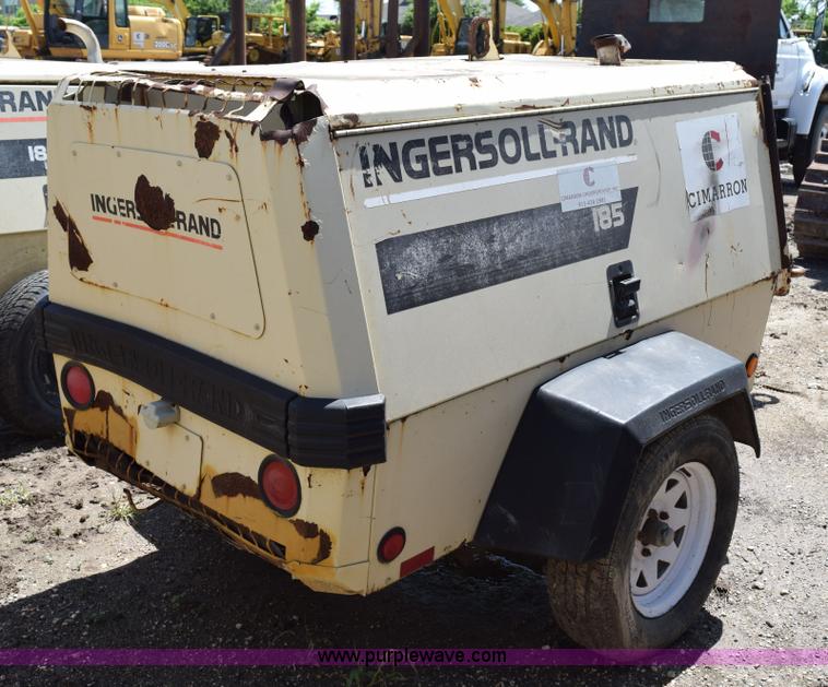 image for item K6056 1999 Ingersoll Rand 185 air compressor
