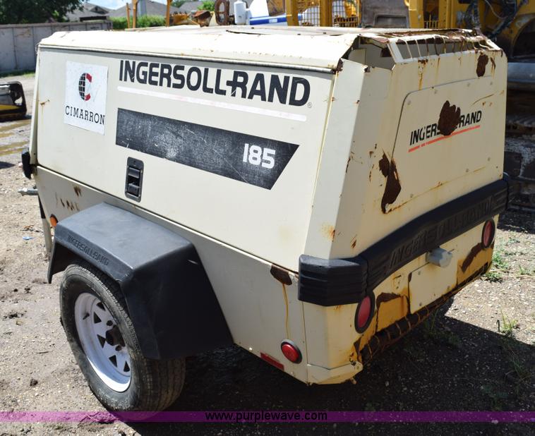 image for item K6056 1999 Ingersoll Rand 185 air compressor