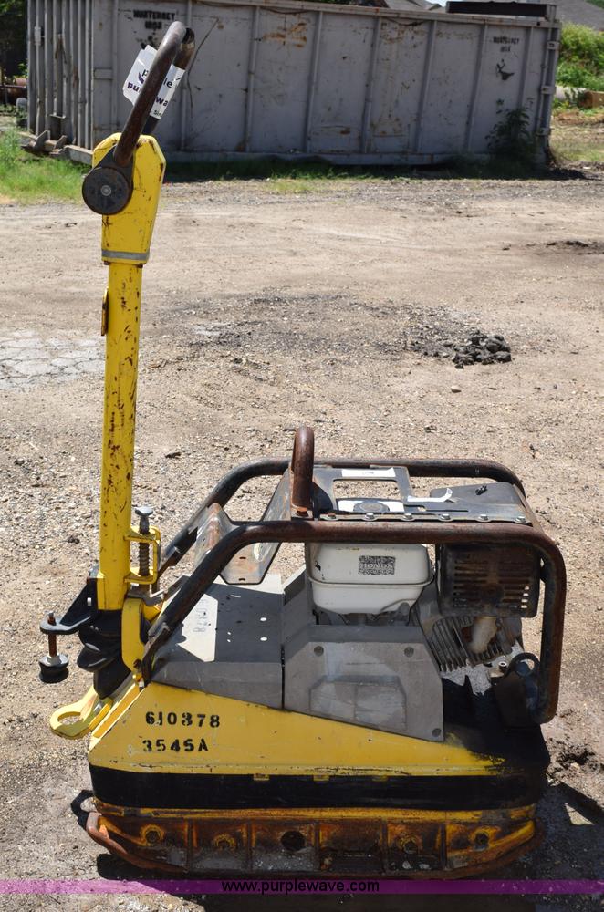 image for item K6059 Wacker BPU 3545A plate compactor
