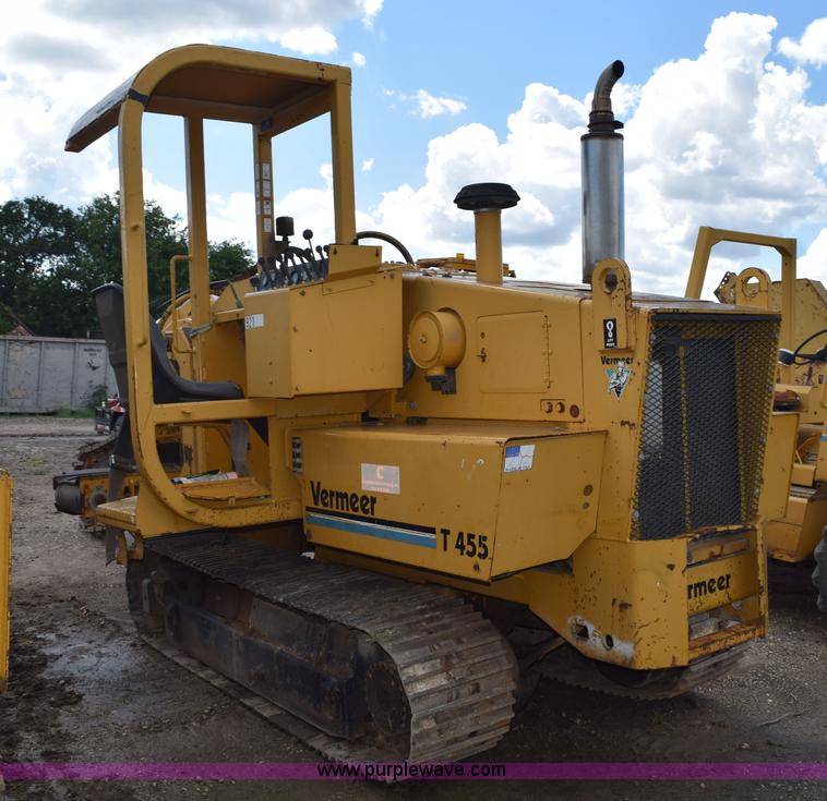 image for item K6063 1999 Vermeer T455 trencher