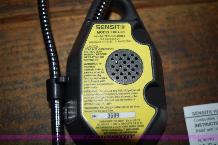 image for item K6076 Sensit CGI HXG-2D gas detector